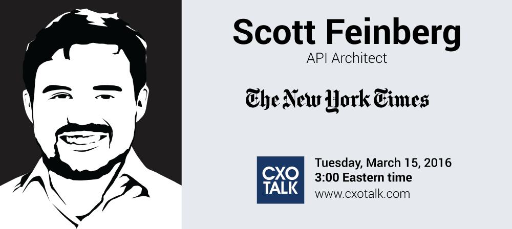 Open Data at the New York Times, with Scott Feinberg, API Architect