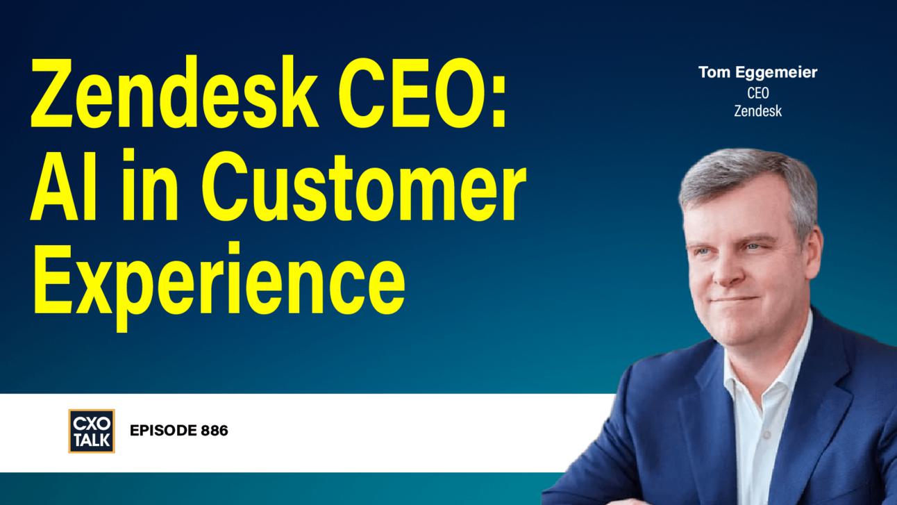 Zendesk CEO on AI in Customer Experience: What Works, What Doesn’t, and What’s Next