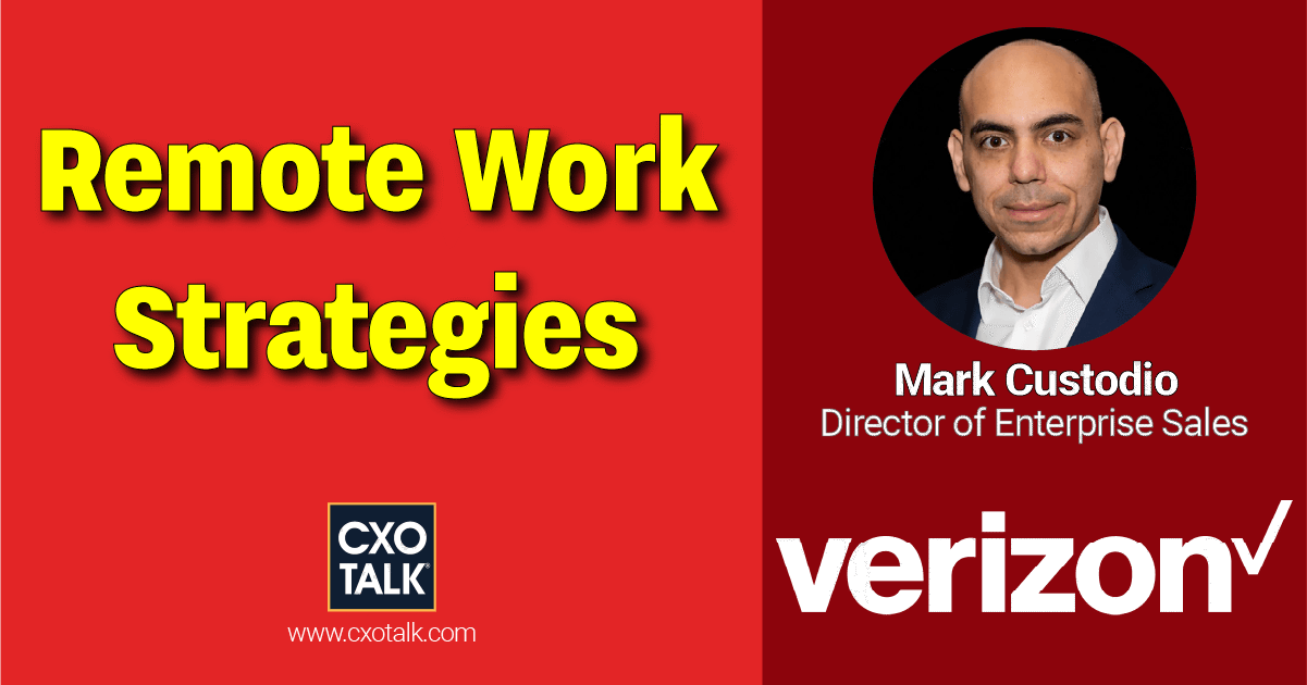 Remote Work Strategiess, with Verizon