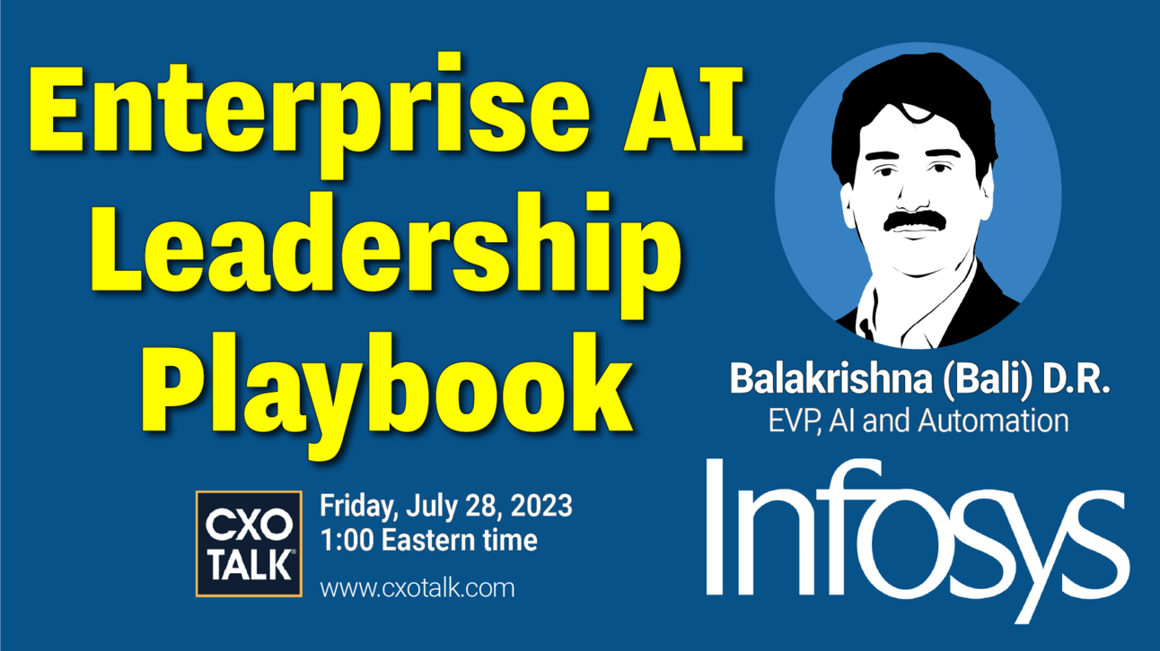 Enterprise Leadership Playbook, with Infosys