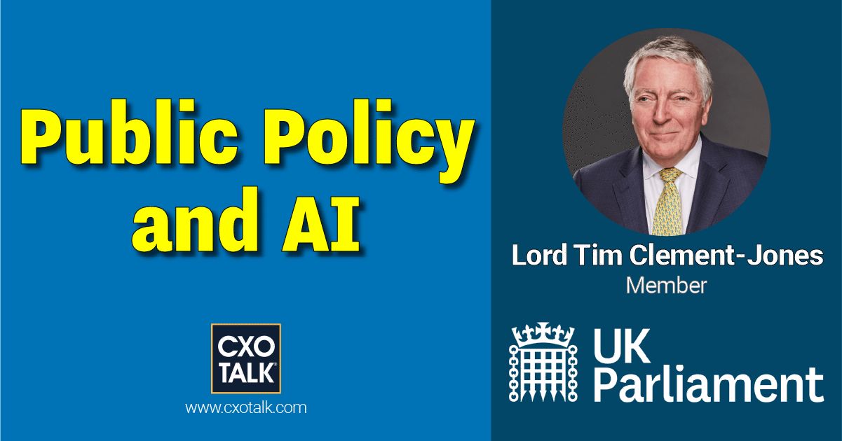 Responsible AI, Public Policy, and Social Impact: A Conversation from the House of Lords