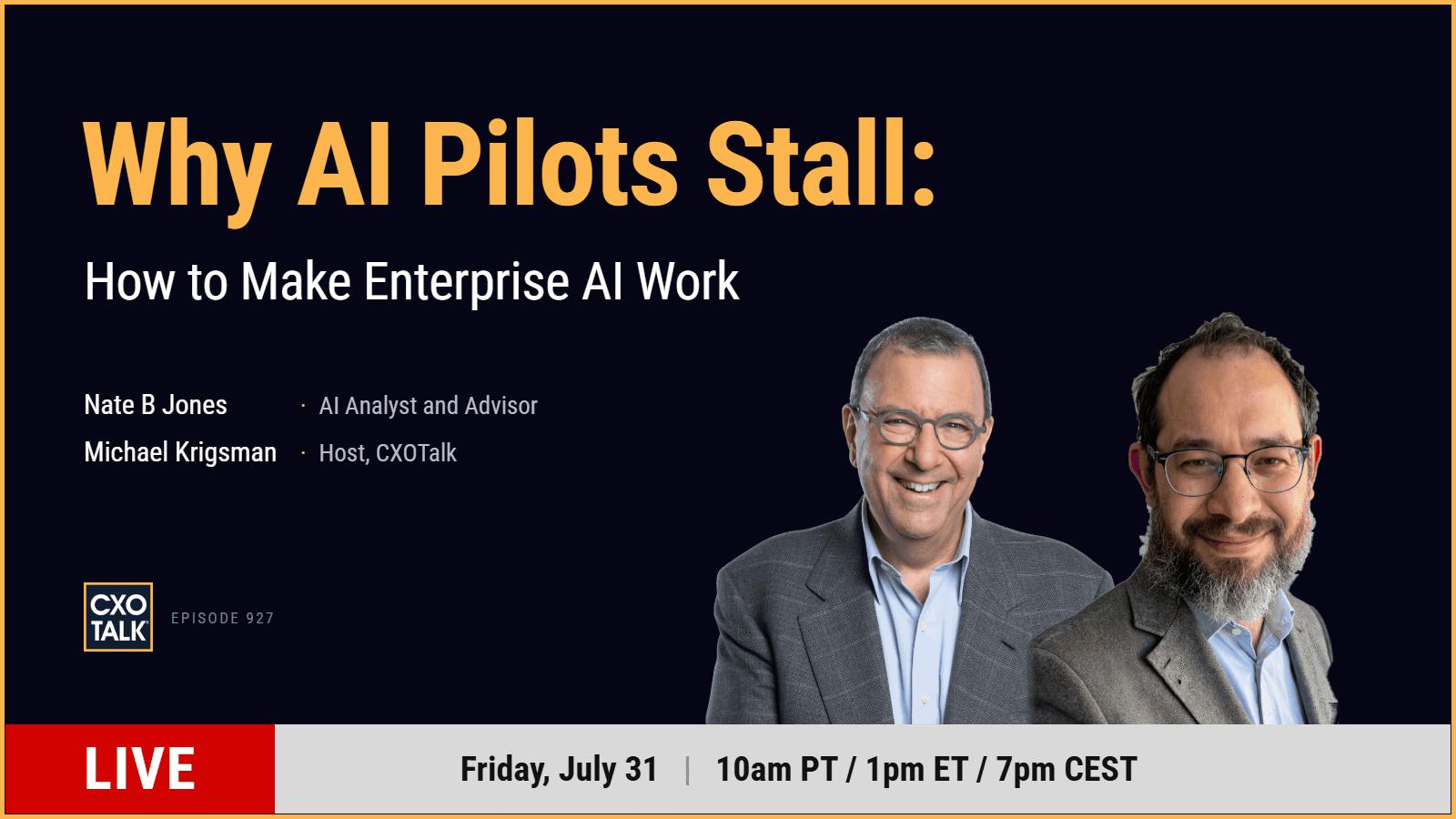 Why AI Pilots Stall: How to Make Enterprise AI Work